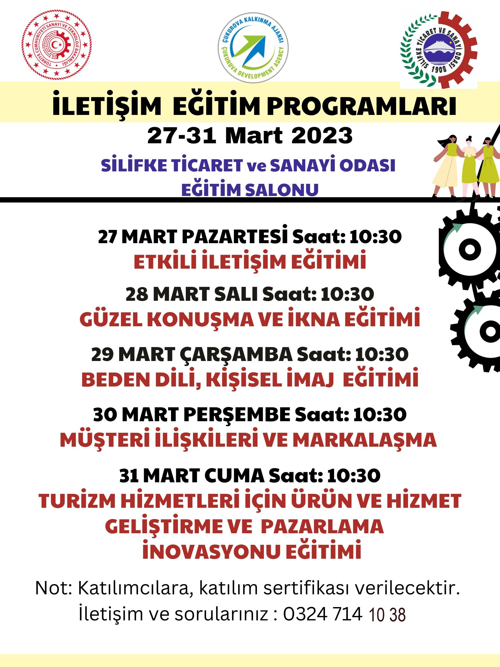 İLETİŞİM EĞİTİM PROGRAMLARI